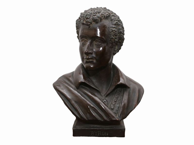 Busto in Terracotta Patinata