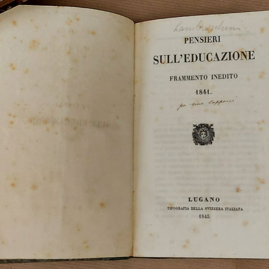 Lotto di Libri di Argomento Pedagogico