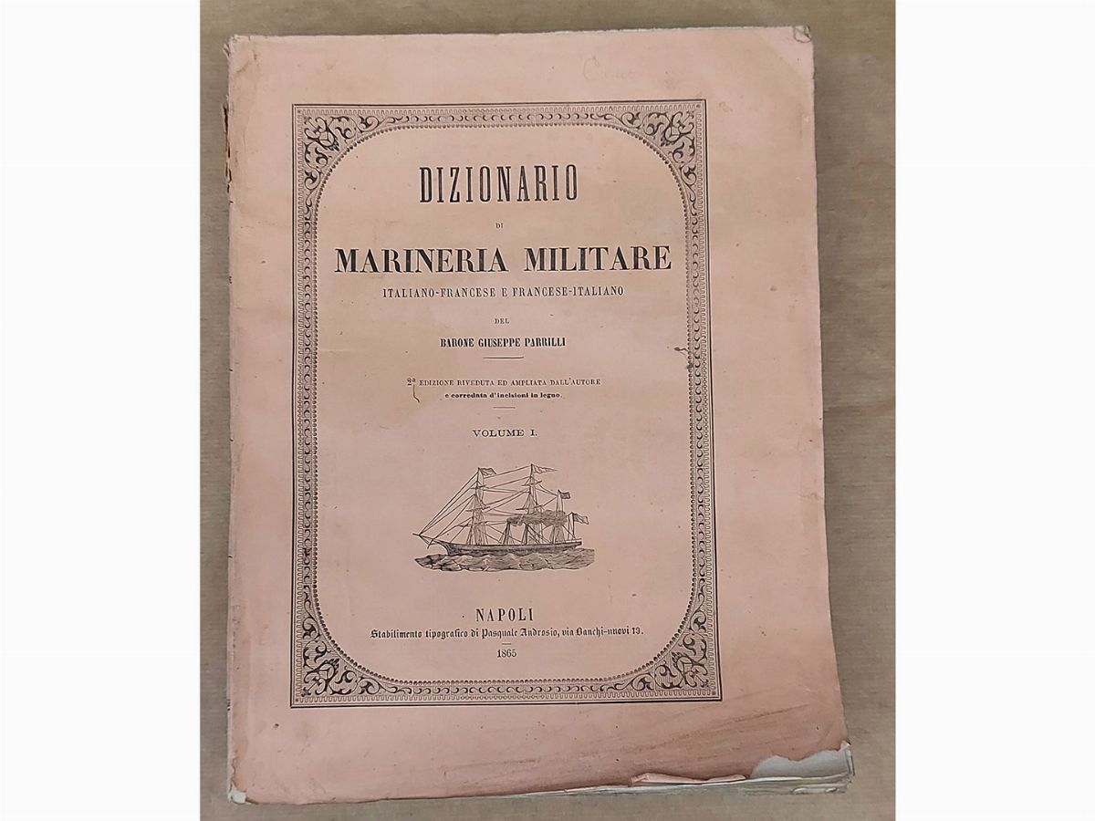 Lotto di Libri, Opuscoli e Riviste Militari Dell'ottocento