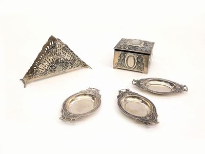 Lotto di Curiosità in Argento