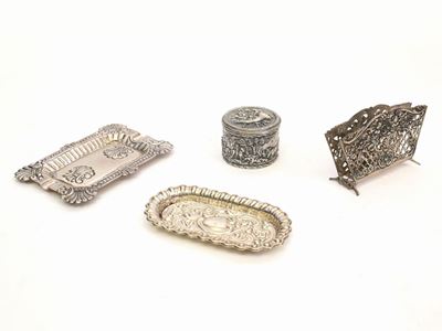 Lotto di Curiosità in Argento
