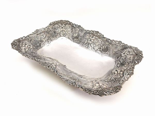 Centrotavola in argento