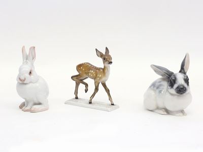Lotto di Animali in Porcellana, Rosenthal