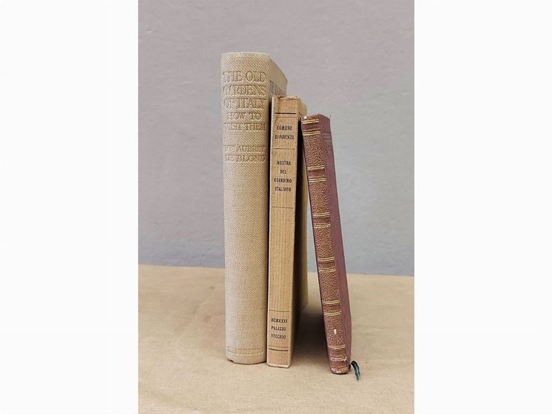 Lotto di Libri sui Giardini