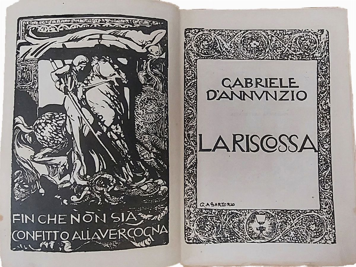 Gabriele D'annunzio - La Riscossa - The Rally