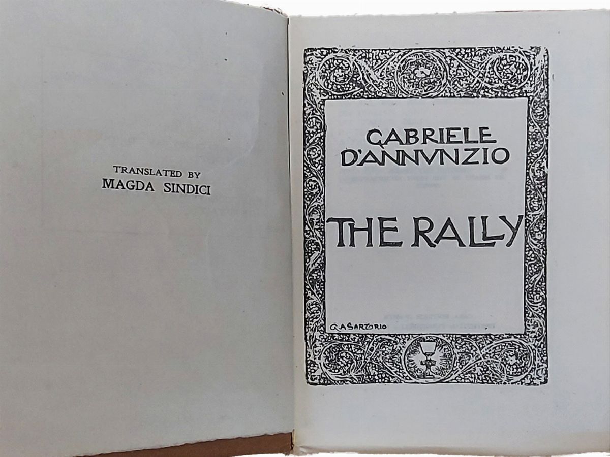 Gabriele D'annunzio - La Riscossa - The Rally