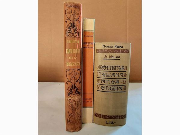 Lotto di libri sull'Architettura  (XX secolo)  - Asta Libri d'Arte - Maison Bibelot - Casa d'Aste Firenze - Milano