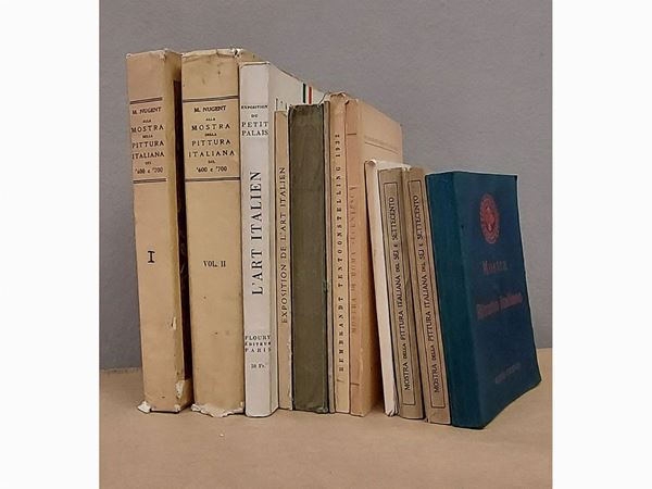 Lotto di cataloghi di mostre d'arte  (anni Venti/Trenta)  - Auction Art Books - Maison Bibelot - Casa d'Aste Firenze - Milano
