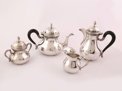 Servito da Te e Caffè in Argento