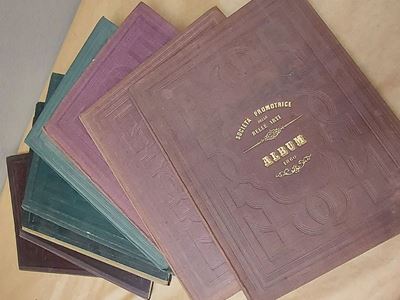 Lotto di Album delle Esposizioni Torinesi