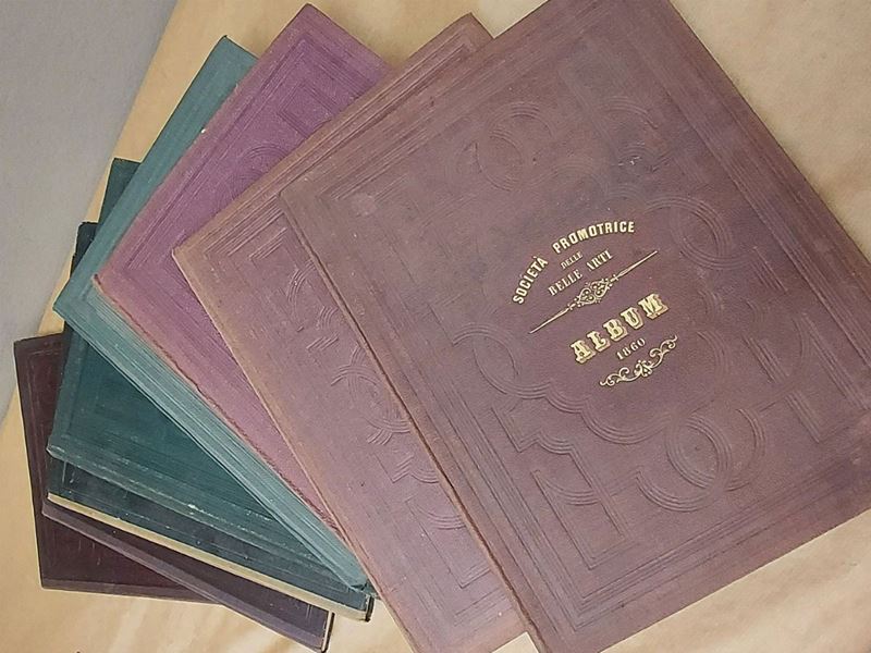 Lotto di Album delle Esposizioni Torinesi