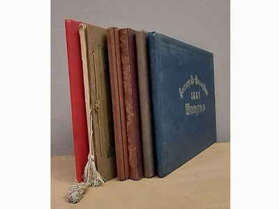 Lotto di Album delle Esposizioni Torinesi