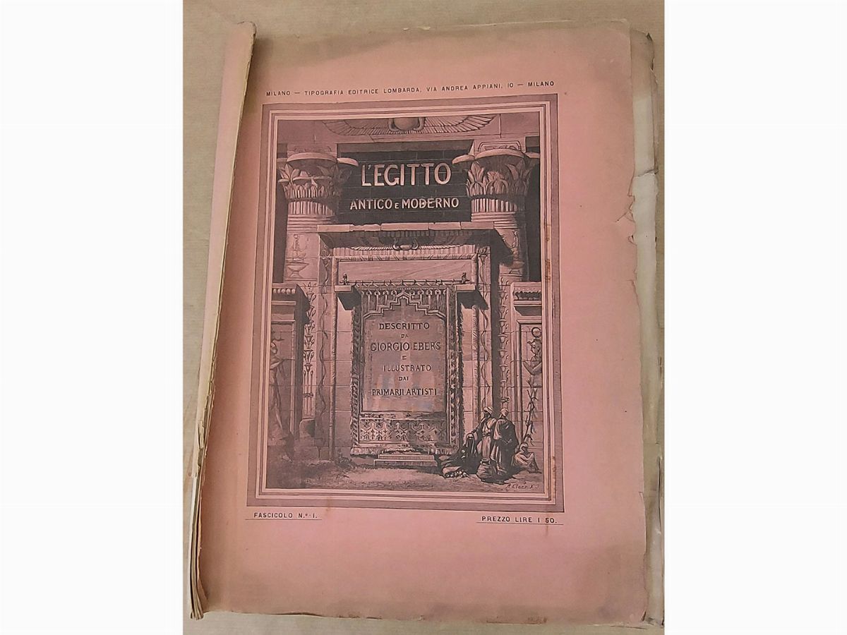 Lotto di Guide, Opuscoli e Curiosità: Africa Orientale, Egitto, Algeria