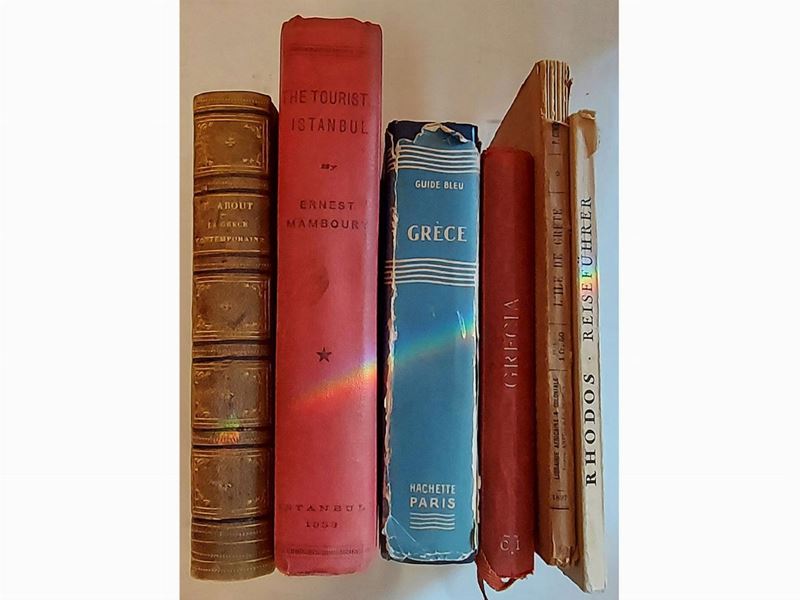 Lotto di Guide, Opuscoli e Curiosità: Grecia, Rodi, Creta, Istanbul