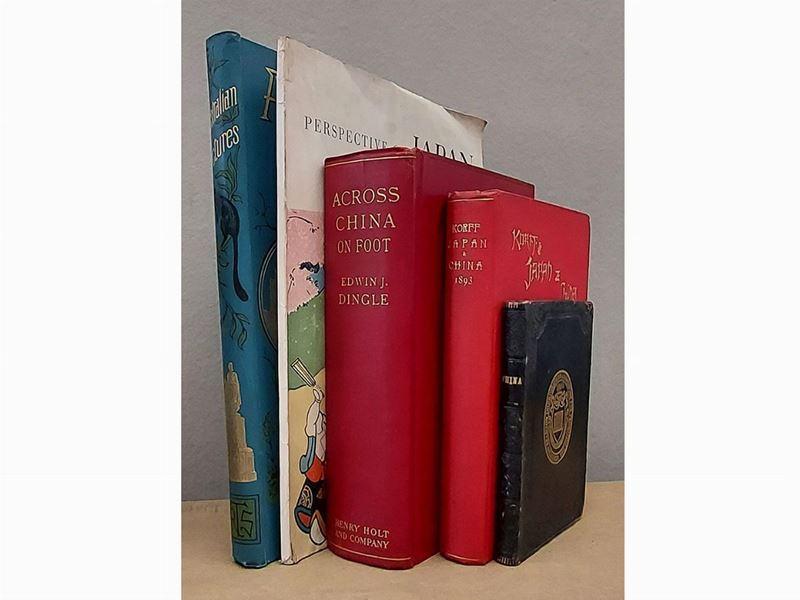 Lotto di Libri su India, Cina, Giappone, Australia