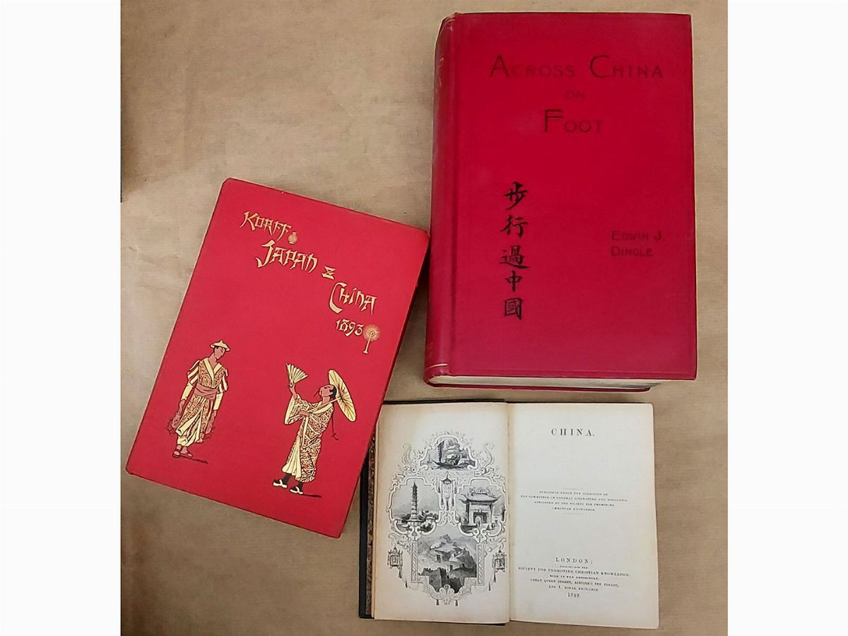 Lotto di Libri su India, Cina, Giappone, Australia