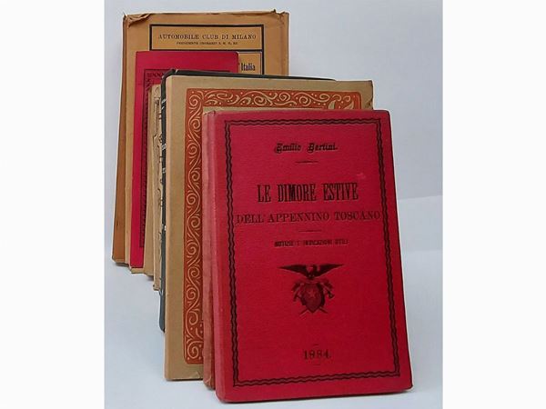 Lotto di guide, opuscoli e curiosità sulla Toscana  (XIX/XX secolo)  - Asta Libri d'Arte - Maison Bibelot - Casa d'Aste Firenze - Milano