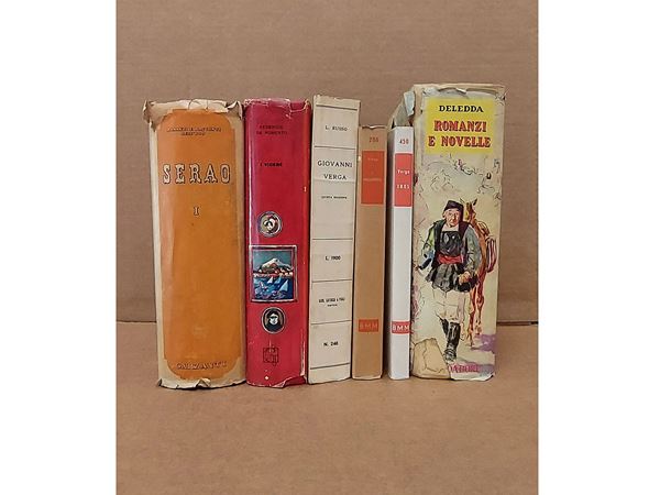 Miscellanea di libri di e su scrittori italiani  (XX secolo)  - Auction Art Books - Maison Bibelot - Casa d'Aste Firenze - Milano