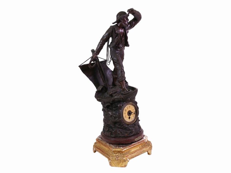 Orologio da Tavolo in Antimonio "le Sauvetarie"