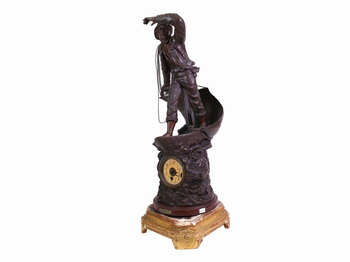 Orologio da Tavolo in Antimonio "le Sauvetarie"