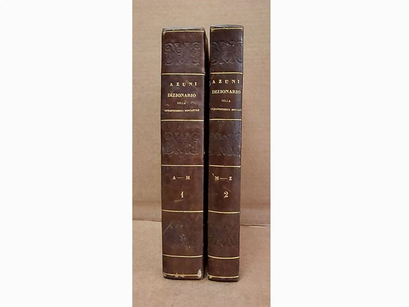 Domenico Alberto Azuni - Dizionario Universale Ragionato della Giurisprudenza Mercantile