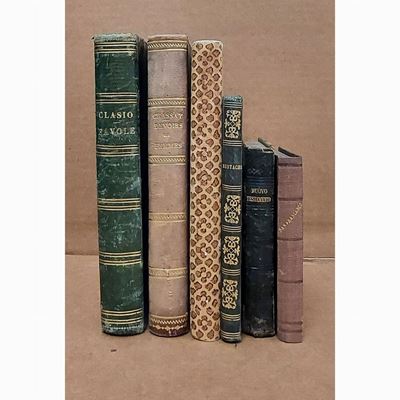 Miscellanea di Libri D'epoca di Argomento Religioso ed Edificante