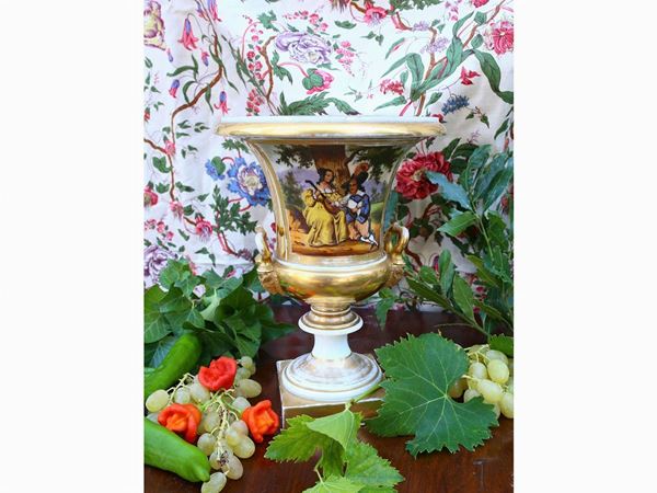 A porcelain vase
