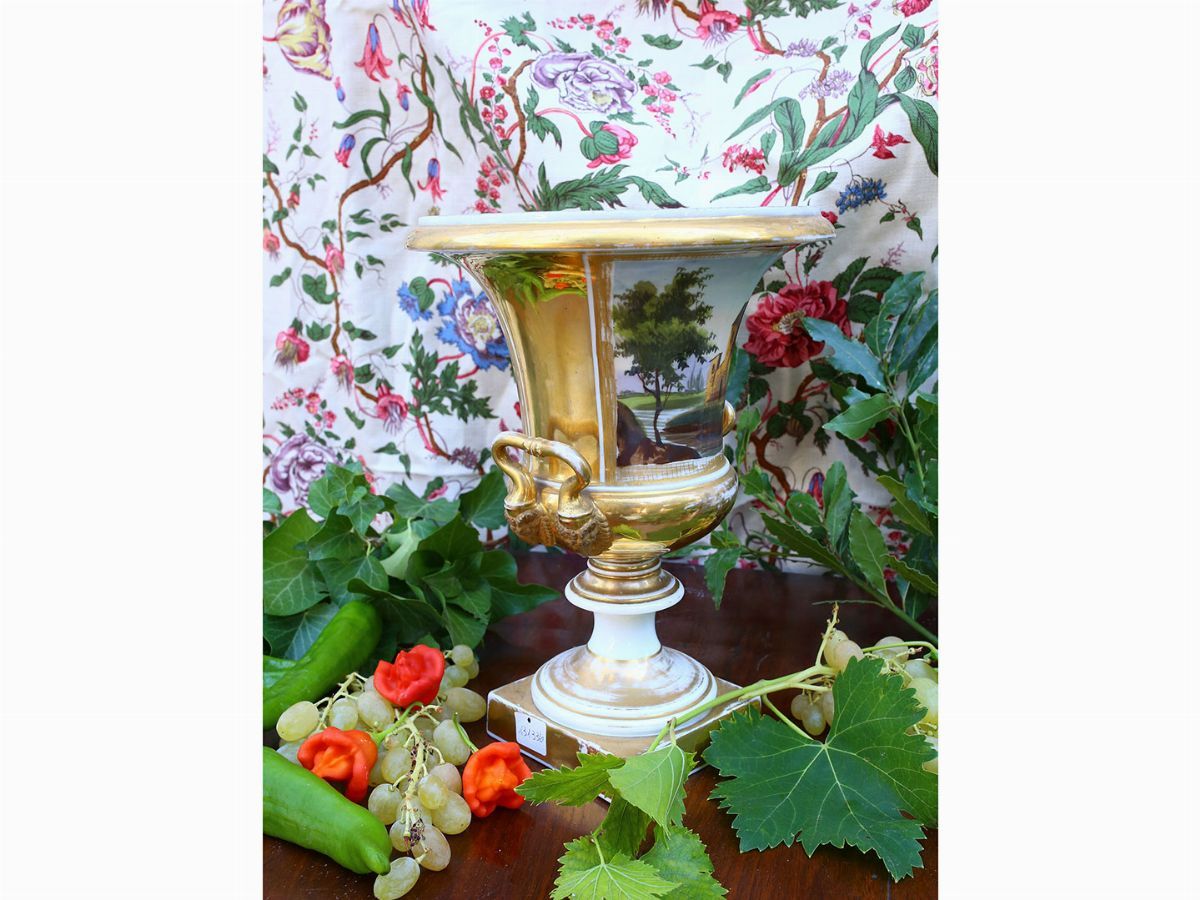 Vaso Mediceo in Porcellana