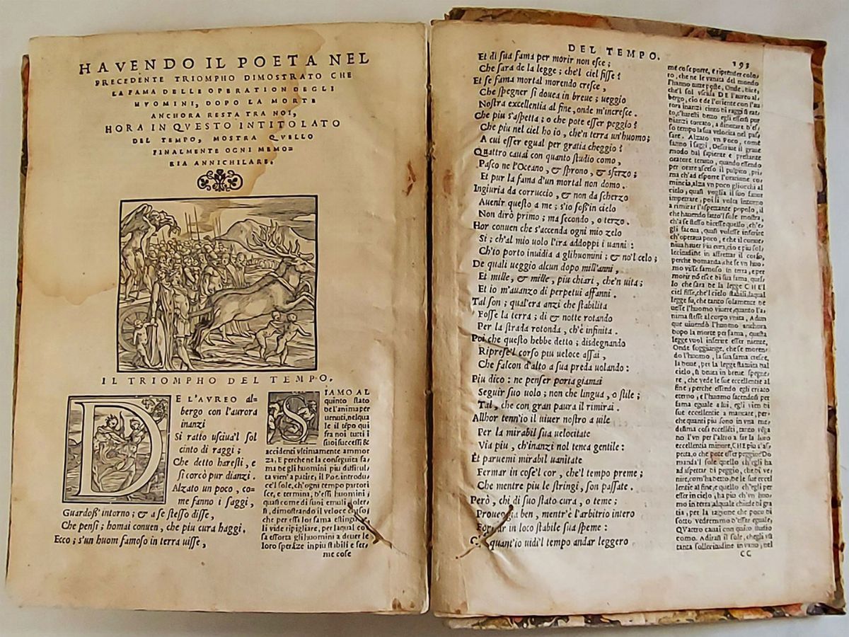Francesco Petrarca - [il Petrarcha con L'espositione D'alessandro Vellutello]