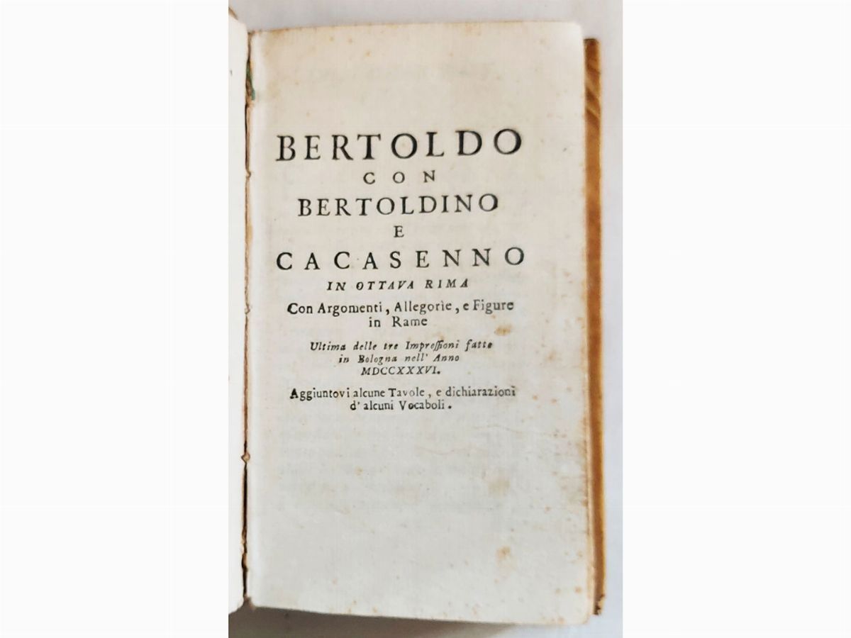 Giulio Cesare Croce - Bertoldo con Bertoldino e Cacasenno