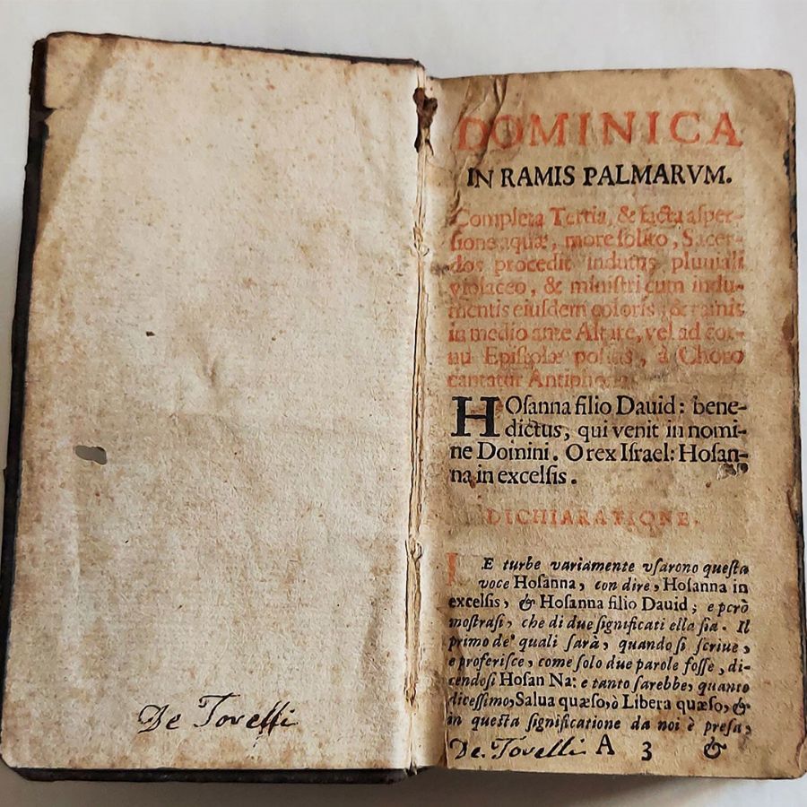 Libro Liturgico per Celebrazioni Settimana Pasquale