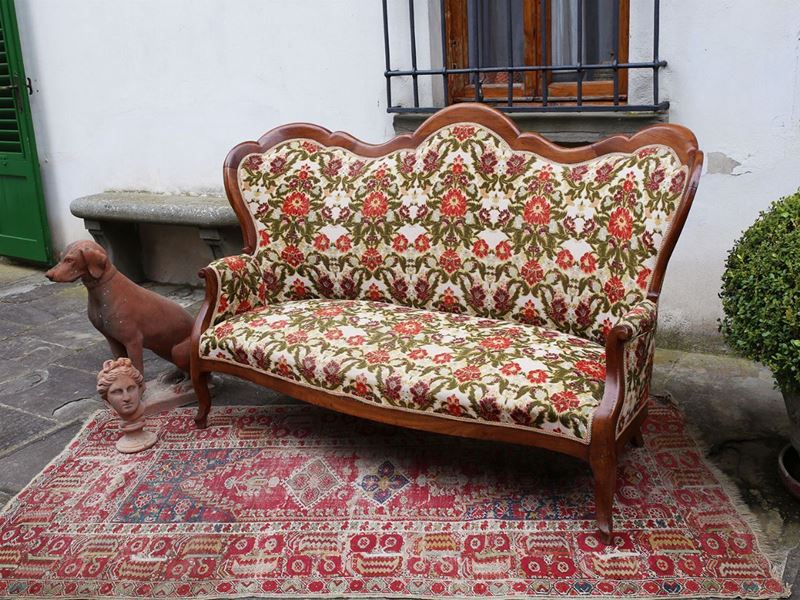 Divano in Noce
