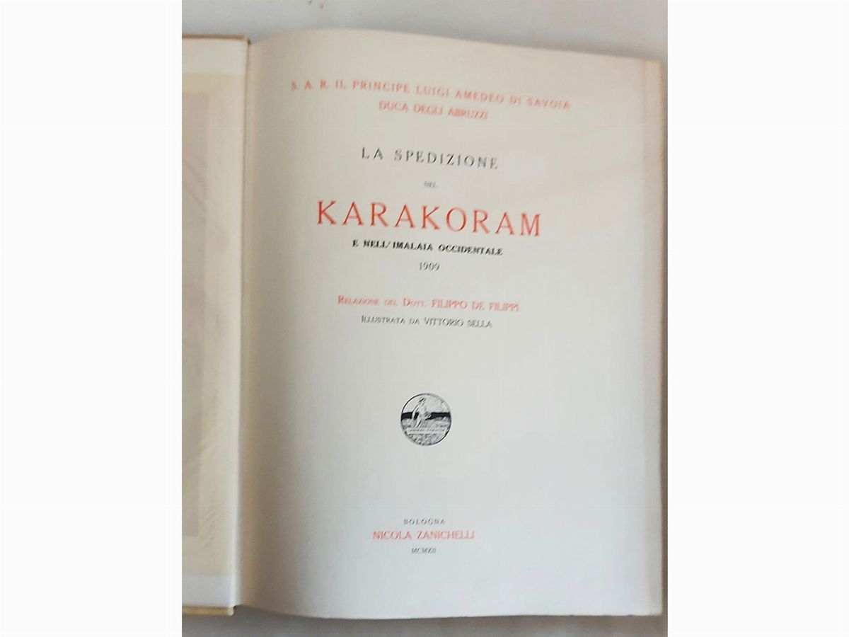 Filippo De Filippi - La Spedizione nel Karakoram e Nell'himalaia Occidentale 1909
