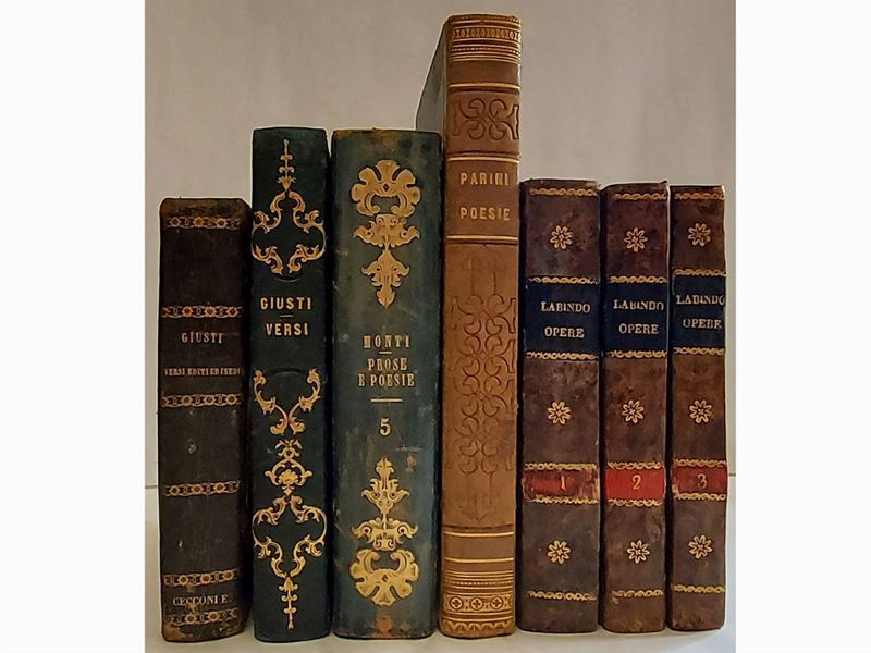 Lotto di Libri: Miscellanea di Poesia