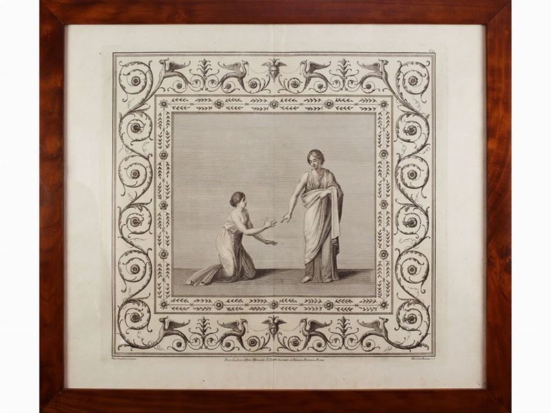 Marco Carloni - Vestigia delle Terme di Tito e Loro Interne Pitture, Seconda Metà del XVIII Secol...