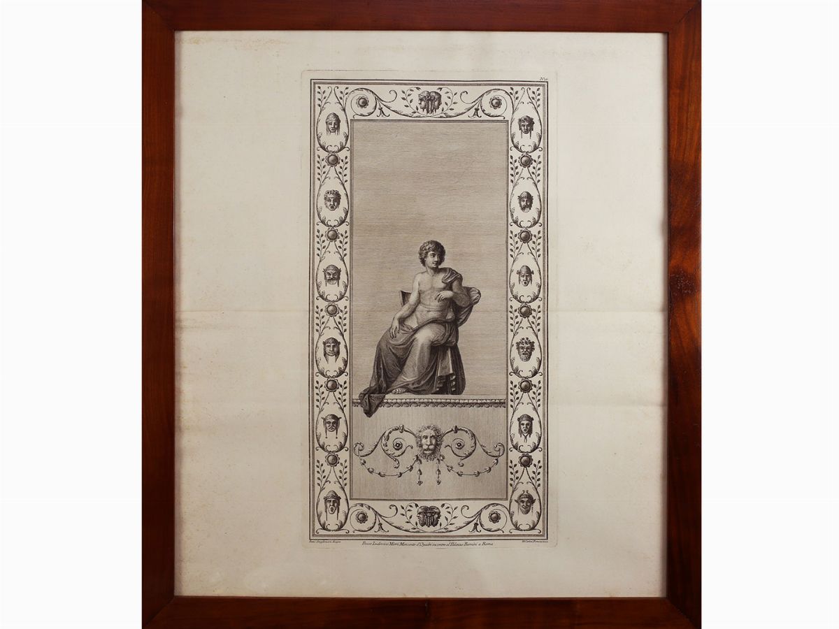 Marco Carloni - Vestigia delle Terme di Tito e Loro Interne Pitture, Seconda Metà del XVIII Secol...