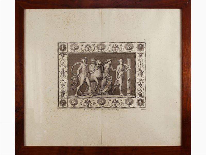 Marco Carloni - Vestigia delle Terme di Tito e Loro Interne Pitture, Seconda Metà del XVIII Secol...