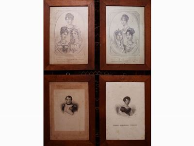 Napoleone, le Principesse Napoleonidi e Teresa Albarelli Vordoni,