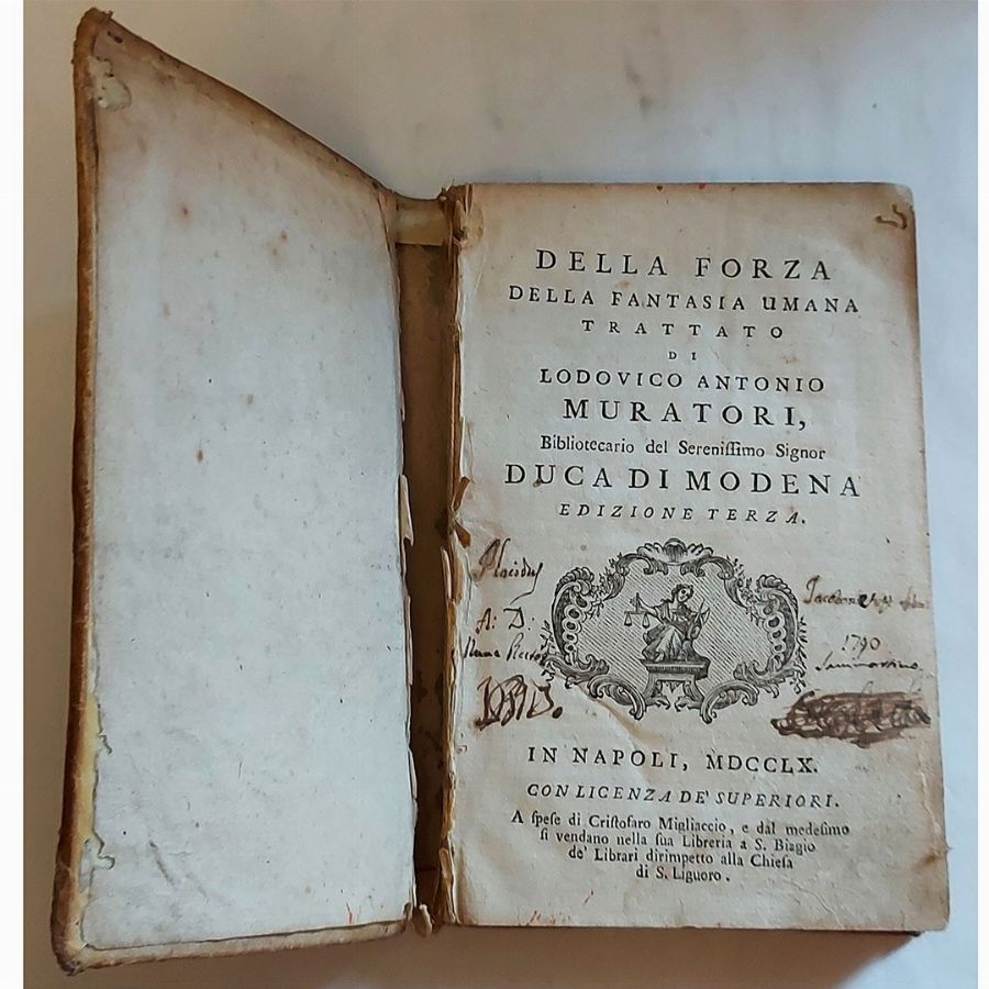 Lodovico Antonio Muratori - Della Forza della Fantasia Umana