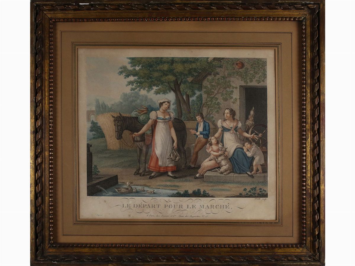 La Peche in Eau Douche - le Départ Pour le Marché