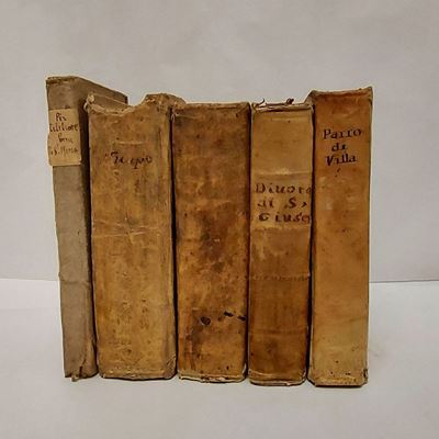 Lotto di Libri Antichi di Argomento Religioso