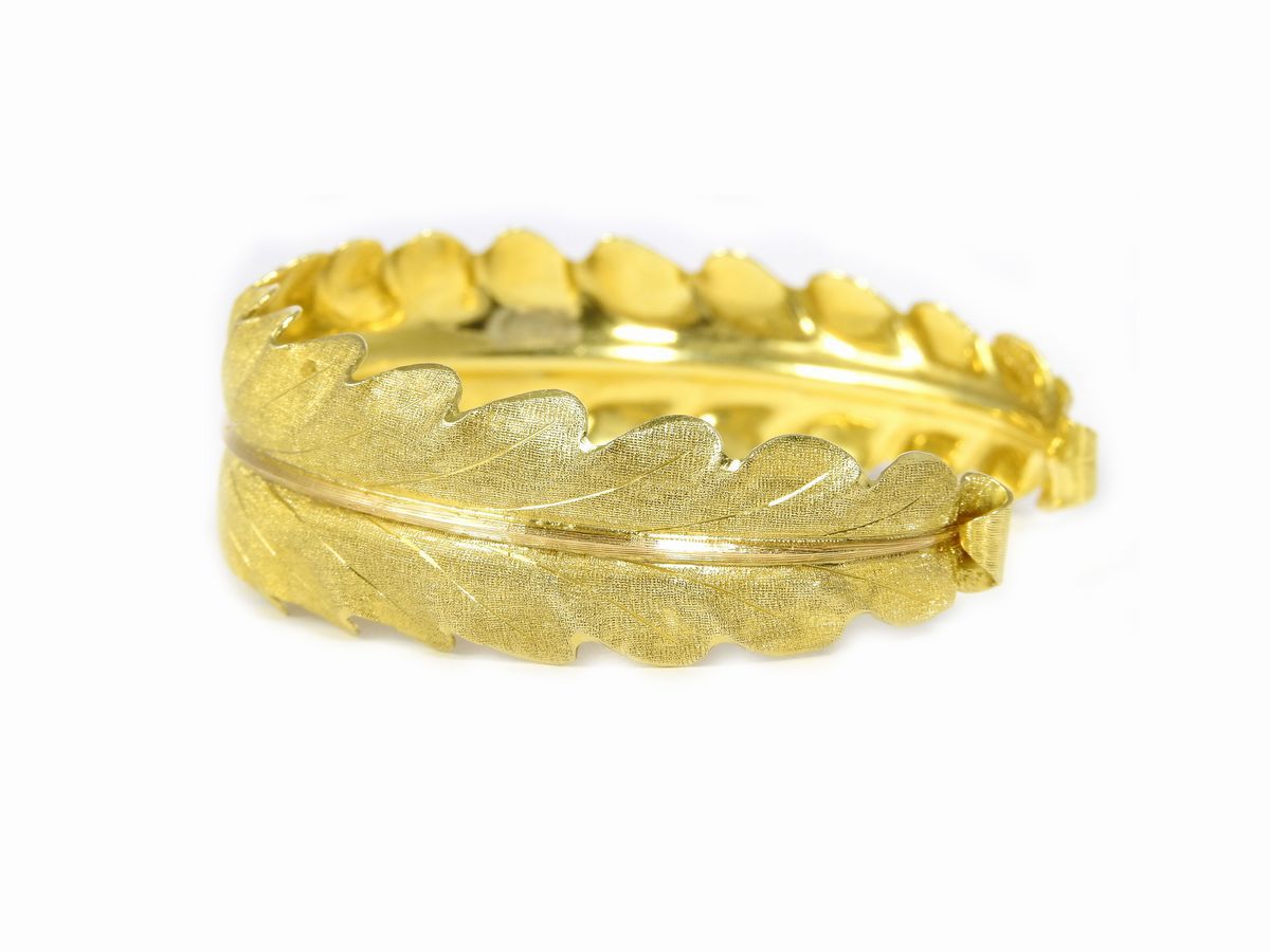 Bracciale Rigido Mario Buccellati in Oro Giallo