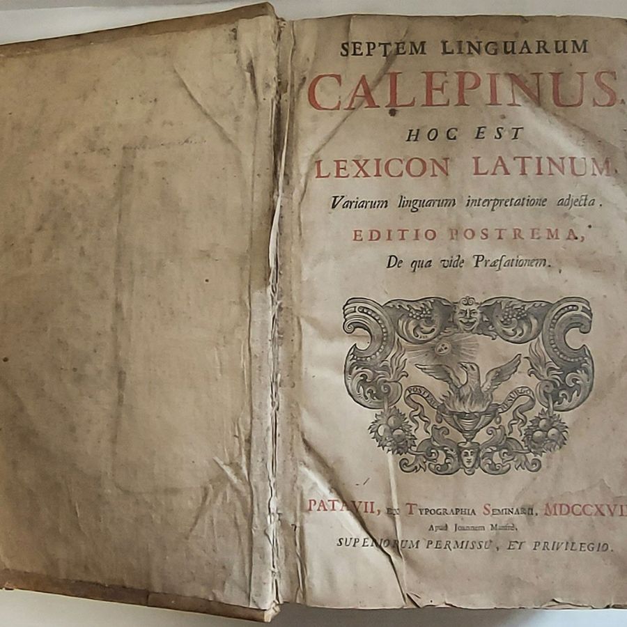 Ambrogio Calepino - Septem Linguarum Calepinus