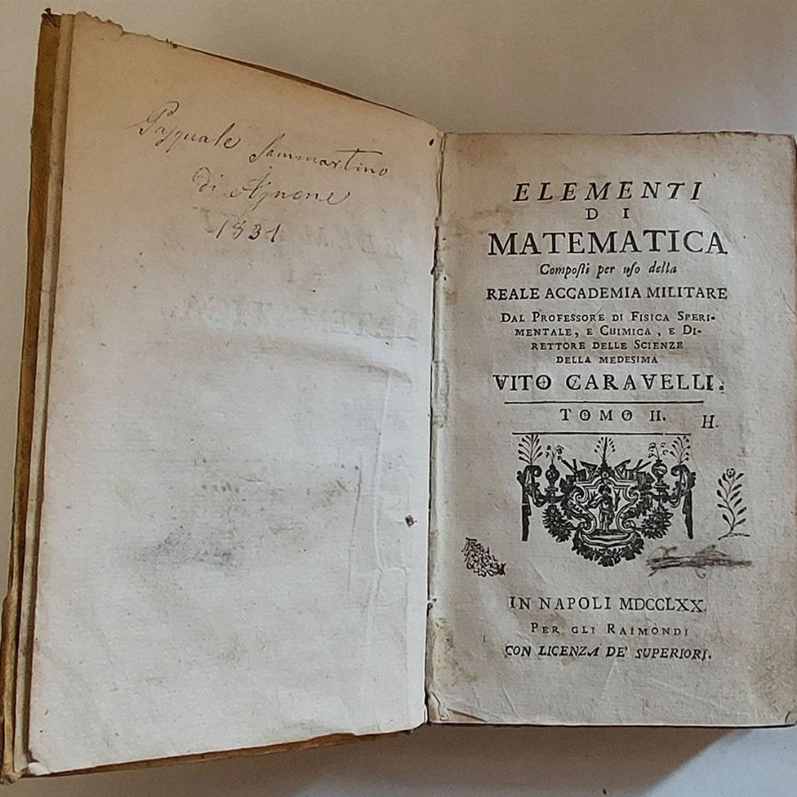 Vito Caravelli - Elementi di Matematica