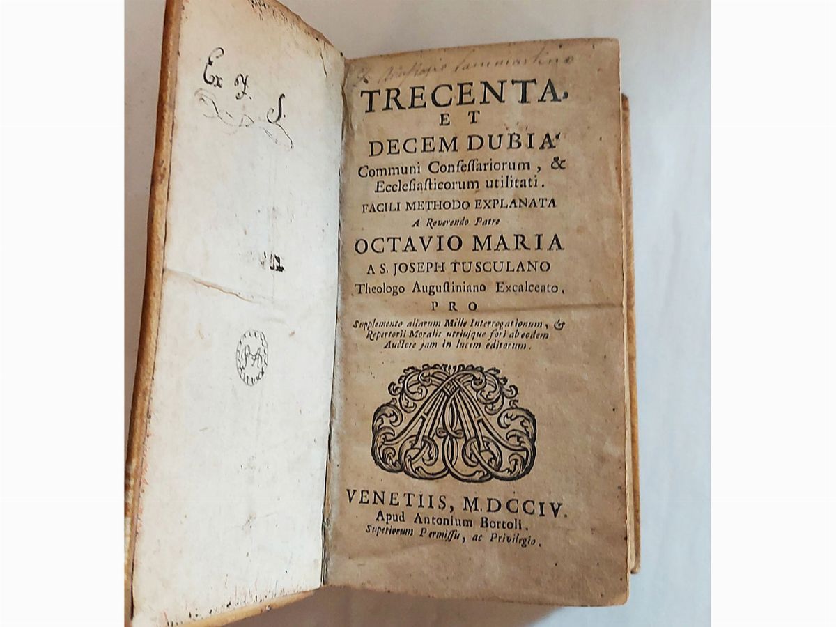 Ottavio Maria da San Giuseppe - Trecenta, Et Decem Dubia Communi Confessariorum