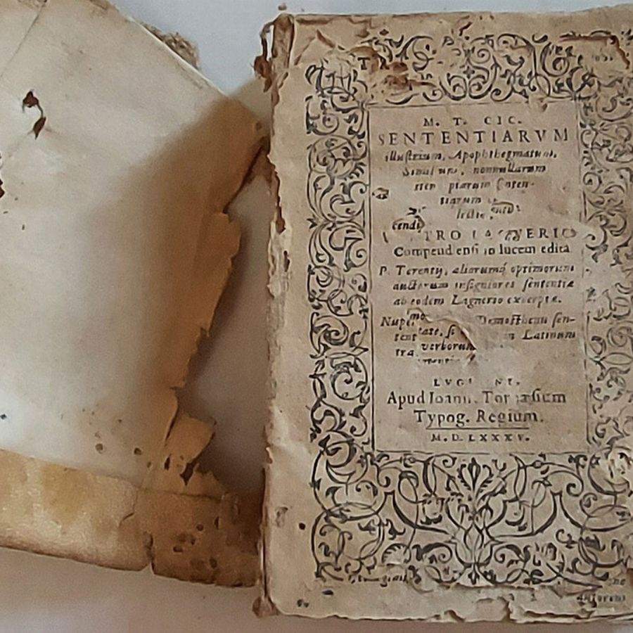 Cicero Marco Tullio - Sententiarum Illustrium Apophthegmatum