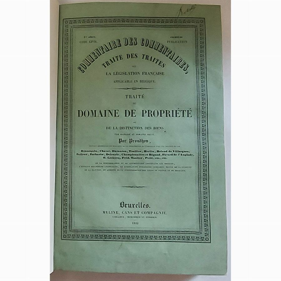 Traité De Domaine De Propriété