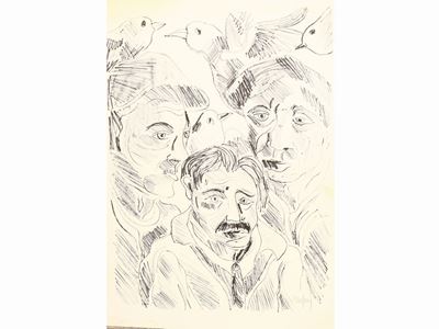 Lotto di Grafica: Primo Conti, Giuseppe Serafini e Alberto Fremura