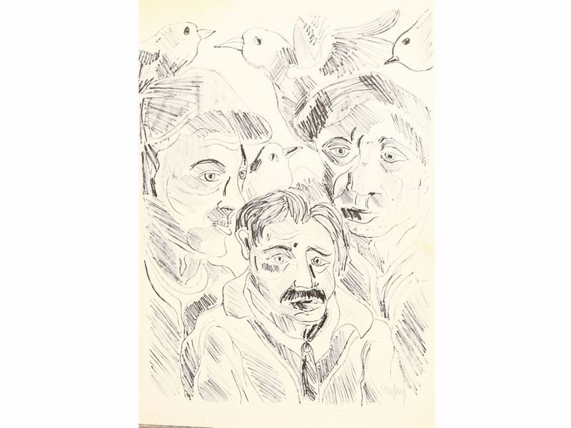 Lotto di Grafica: Primo Conti, Giuseppe Serafini e Alberto Fremura