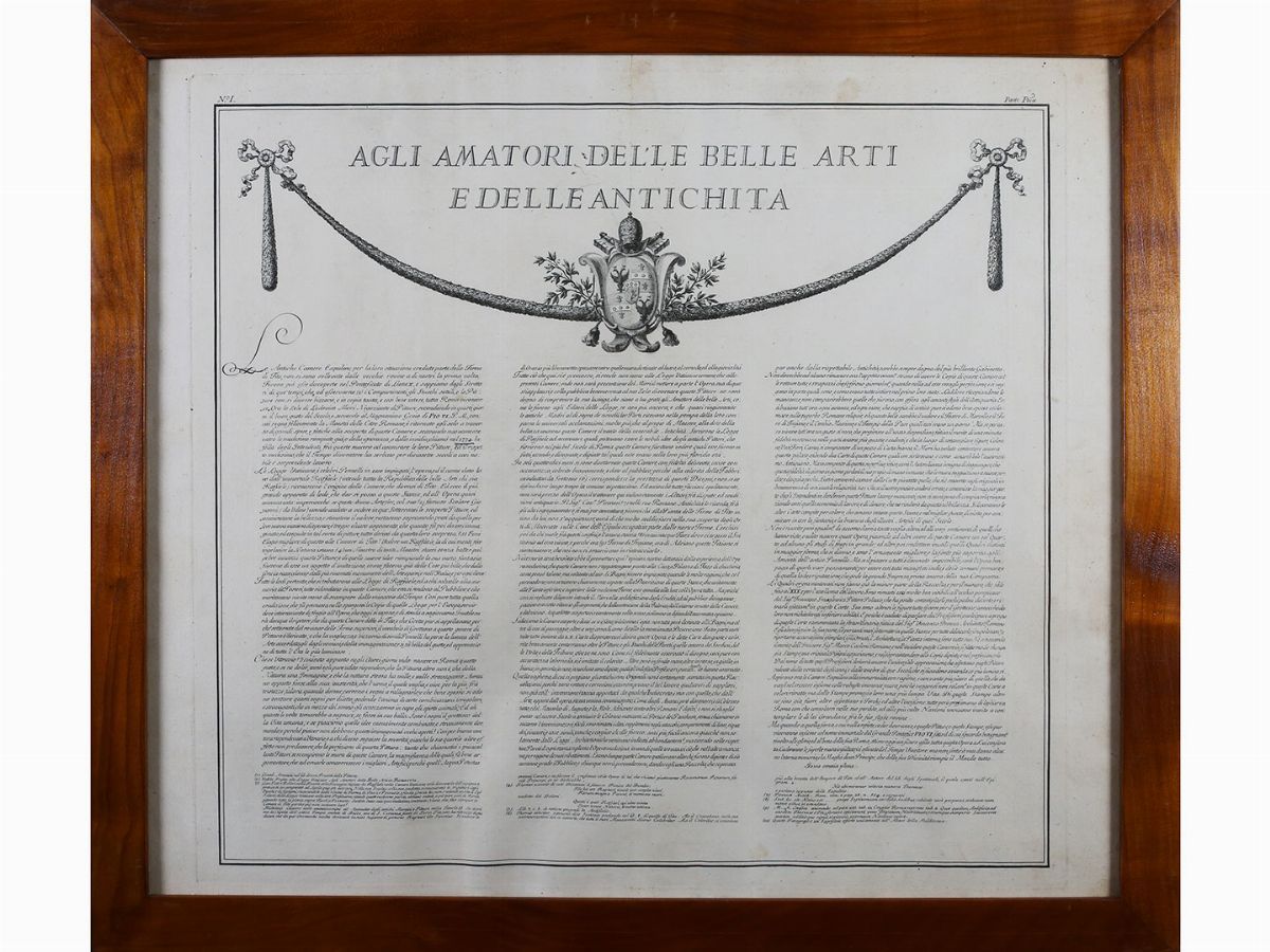 Marco Carloni - Vestigia delle Terme di Tito e Loro Interne Pitture, Seconda Metà del XVIII Secol...